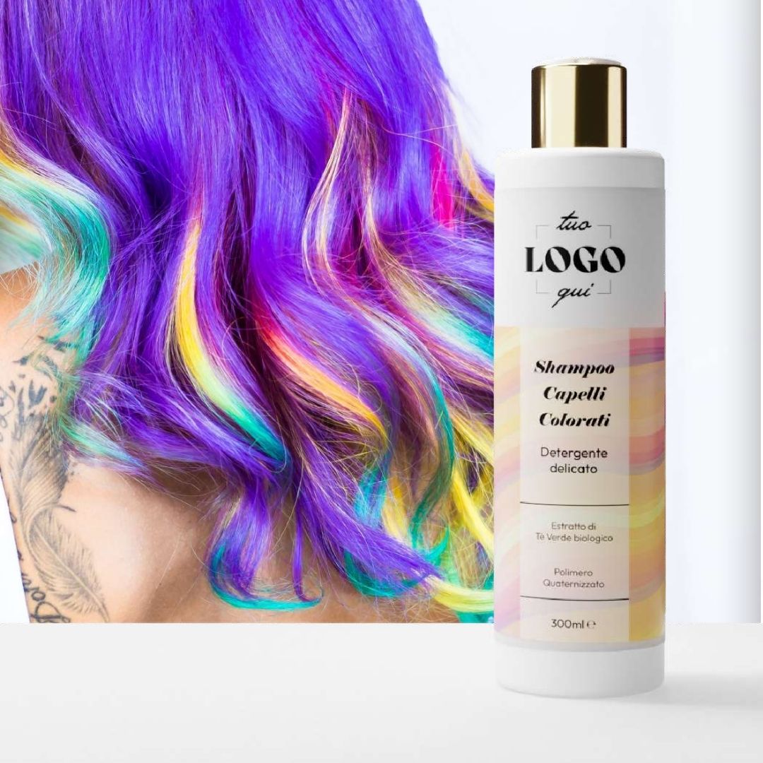 shampoo personalizzabile capelli colorati - per parrucchieri